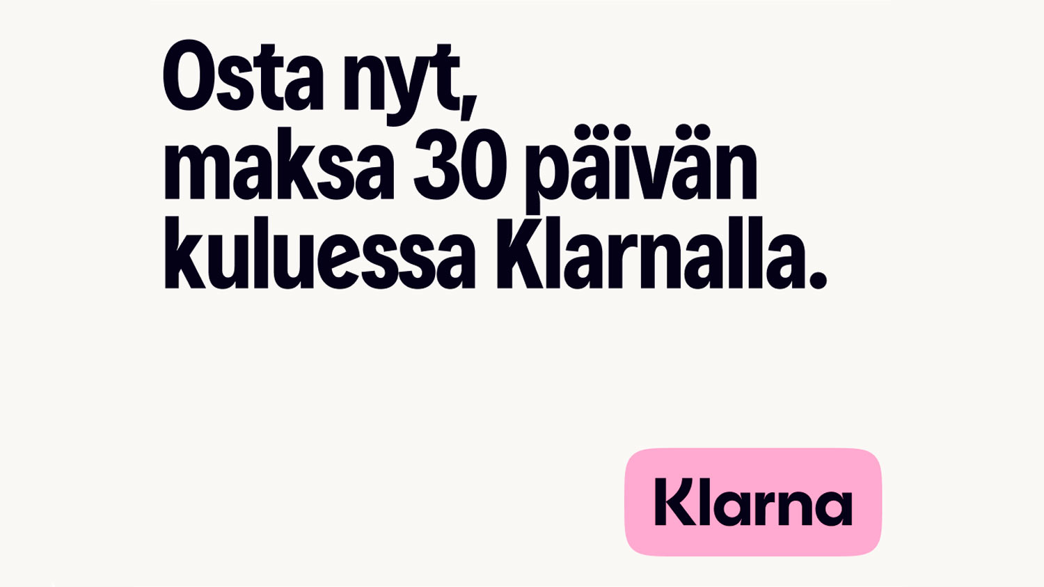 LED-tuotteemme saatavilla helposti laskulla tai osamaksulla!
