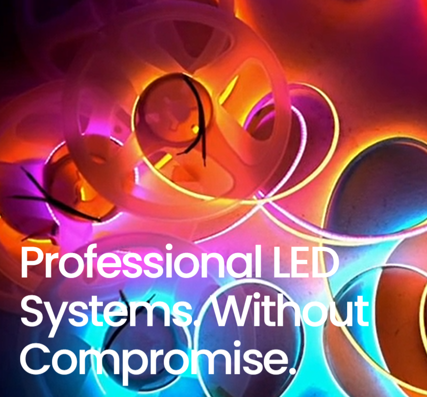 COB LED-nauhat valaisemiseen: erilaisia LED-nauhoja, jotka luovat upeita valotehosteita.