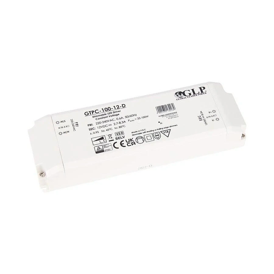 100w-12v-TRIAC-himmennettävä-LED-muuntaja