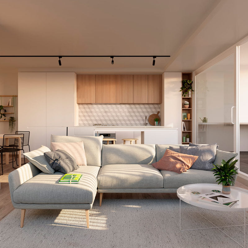 Musta 10W LED-kohdevalaisin, 3-vaihekiskoon, himmennettävä