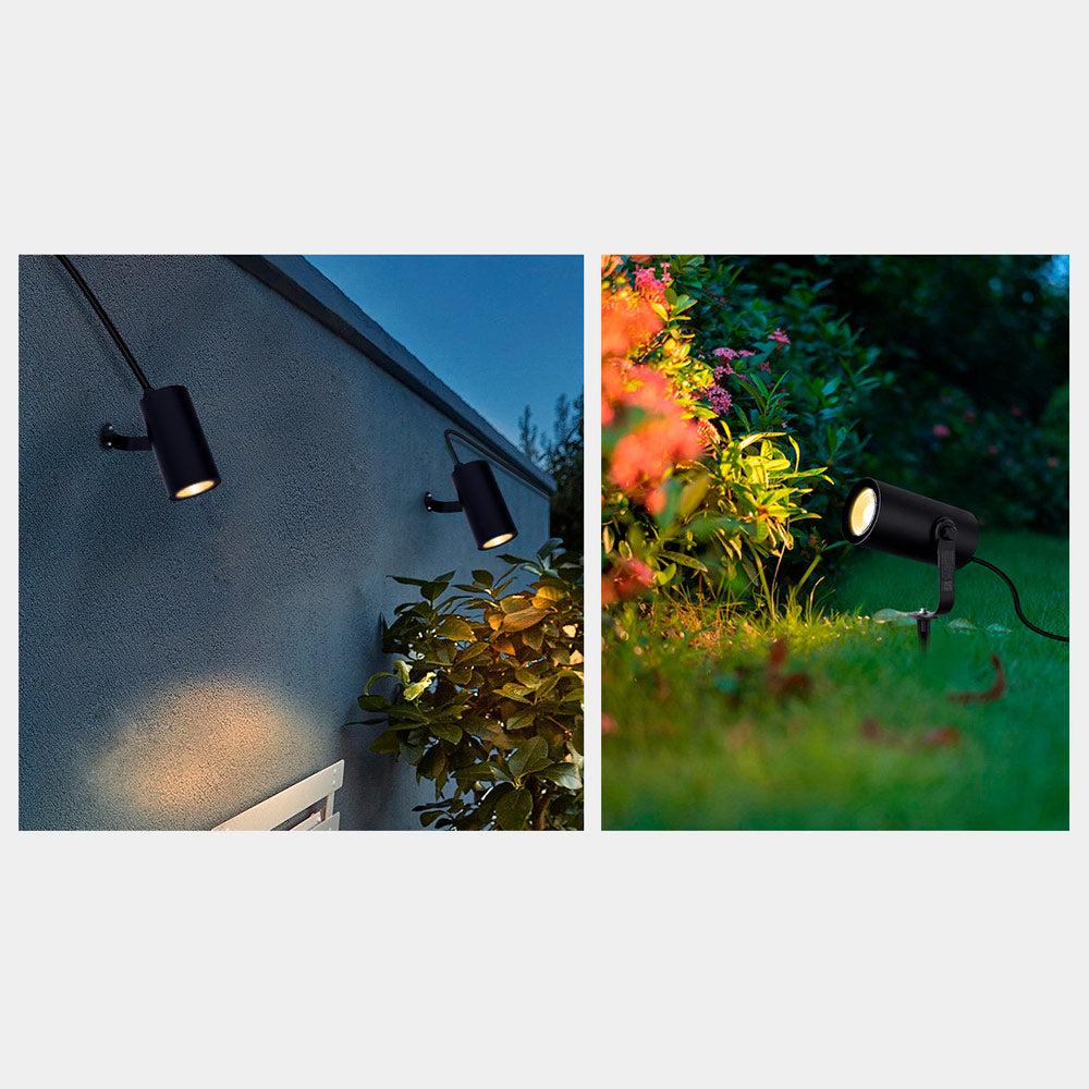 12W RGB+CCT LED-puutarhavalaisin 1100lm IP66 FUTC11ZR - Zigbee + Smart LED 2.4G + DMX