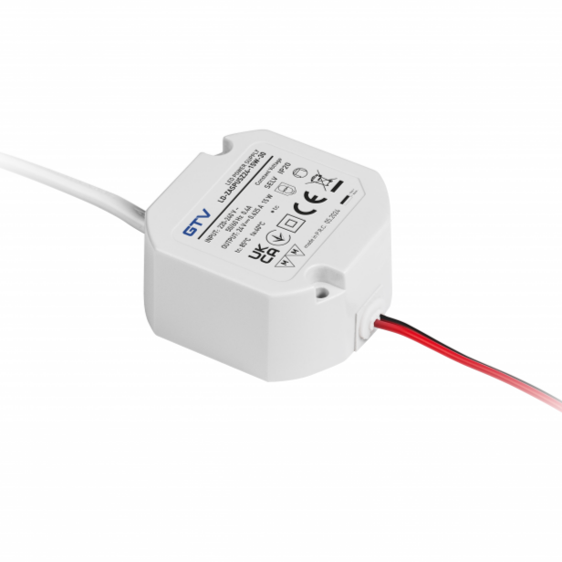 15W 24V LED-muuntaja kattokuppiin/rasiaan