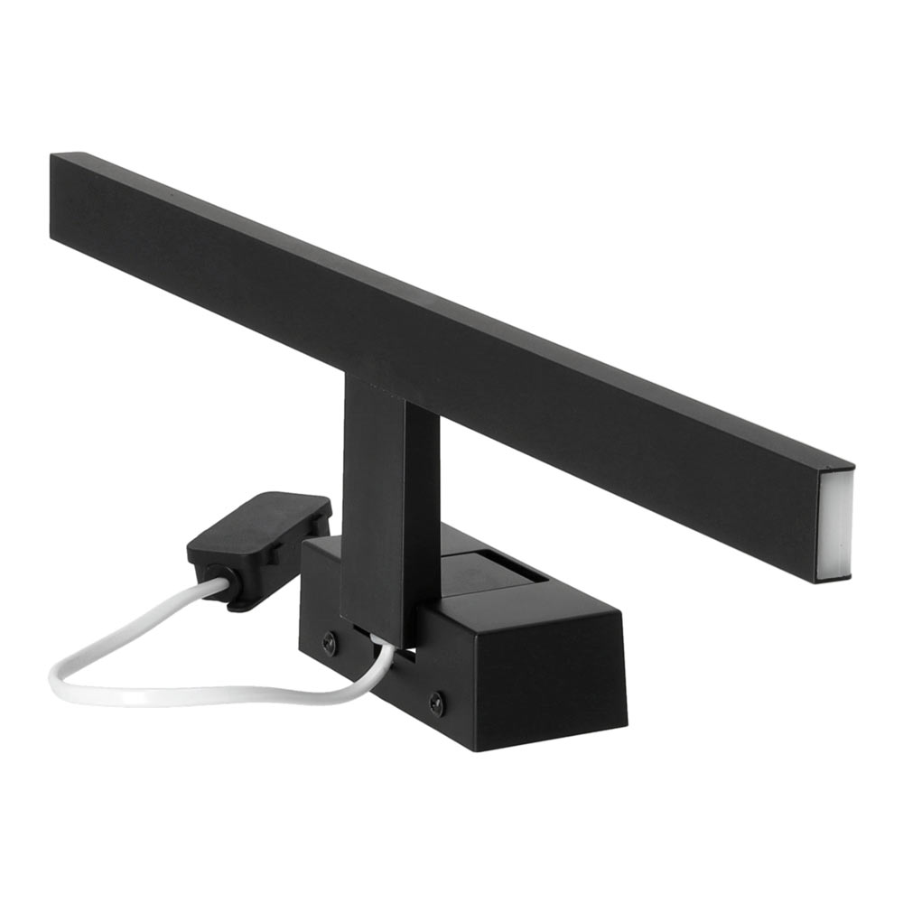 LED-peilivalaisin musta 4000K LUMIREFLECT IP44