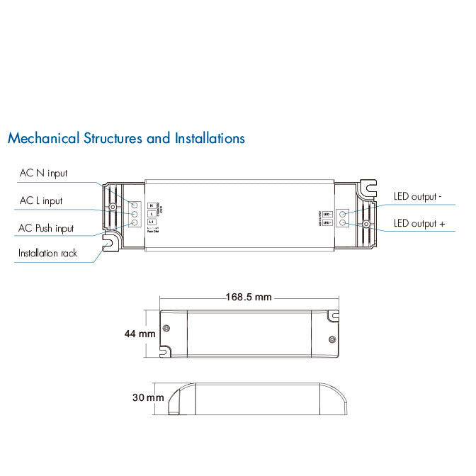 40w-24v-LED-muuntaja-triac-push-dim-mitat-ja-kytkennat