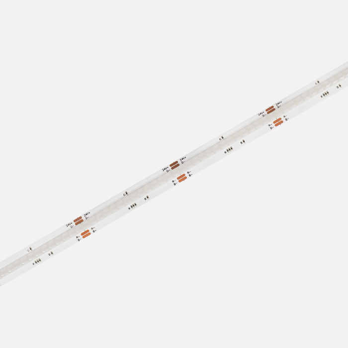 RGB LED nauha 24V 60led/m, 14,4W/m, 5m sisäkäyttöön, monivärinen tunnelmavalaisuun