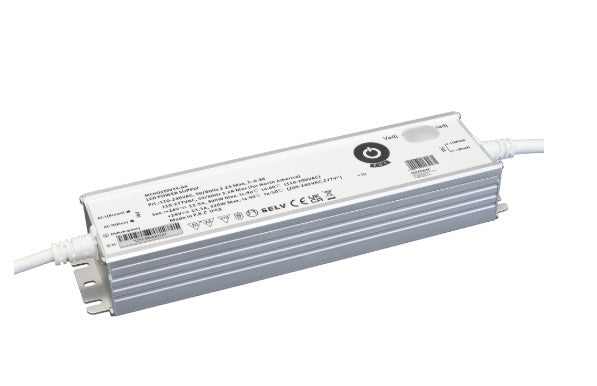 320W LED power supply IP65 with aluminum housing and cable connections, ideal for LED lighting applications.