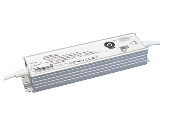 320W LED power supply IP65 with aluminum housing and cable connections, ideal for LED lighting applications.
