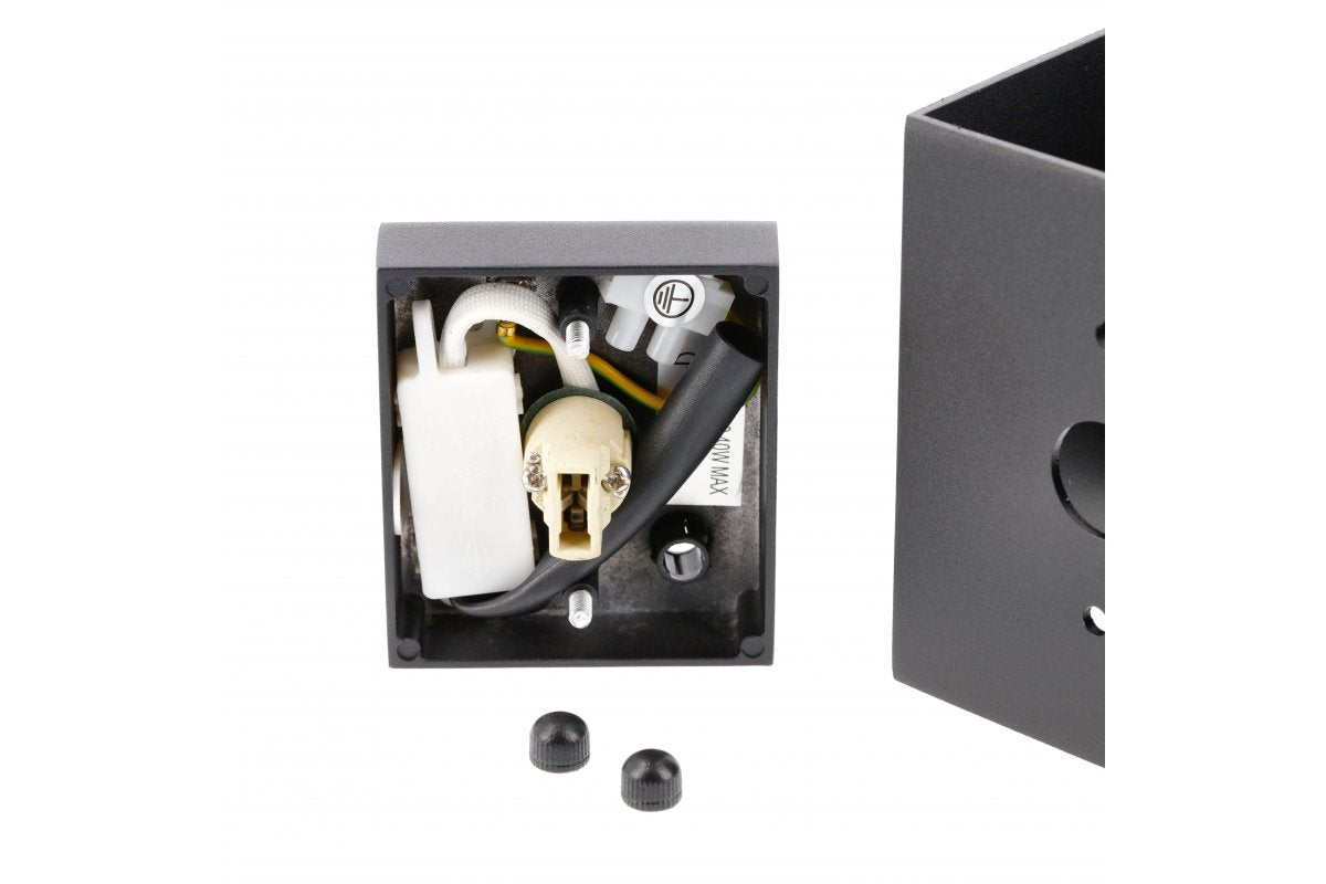MISSOURI GRAPHITE GREY LED-Wall luminaire up/down 4000K, adjustable beam, IP54