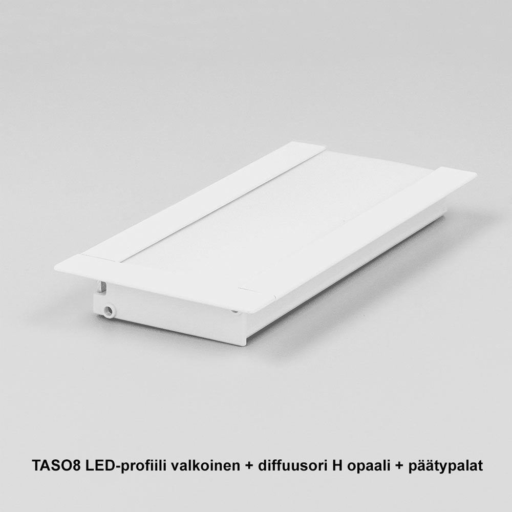TASO8-led-profiili-valkoinen-diffuusorilla-ja-paatypaloilla