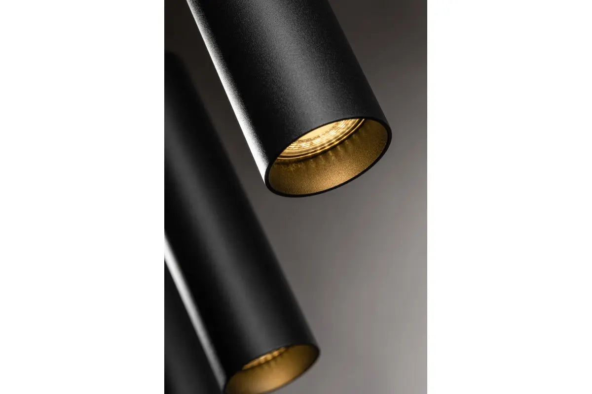 TRESOS 2 LED-riippuvalaisin musta 3 x GU10