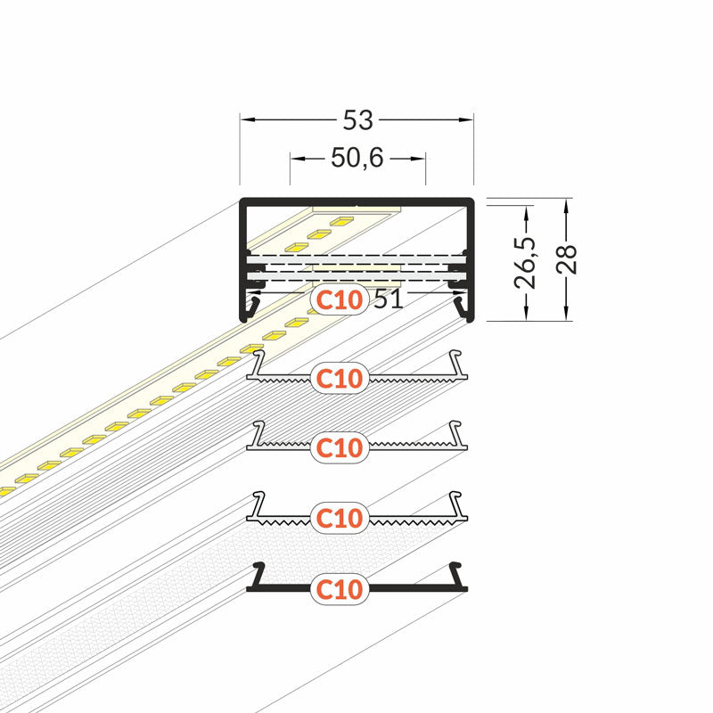 TYYLI53-suuri-led-profiili-mitat