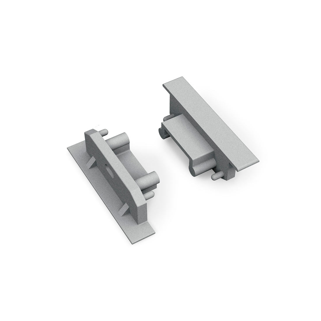 URA14-LED-profiilin-päätypalat-2kpl-hopea