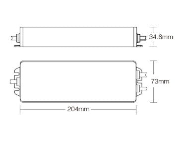 150W 24V muuntaja IP67 + 5in1 -vastaanotin kaikille 24V LED-nauhoille RGB+CCT WL5-P150V24 - Smart LED 2.4G WIFI (Alexa/Google Assistant)