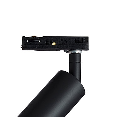 global-track-1-vaihekiskoon-musta-led-valaisin-10W-triac-himmennettävä-adapteri