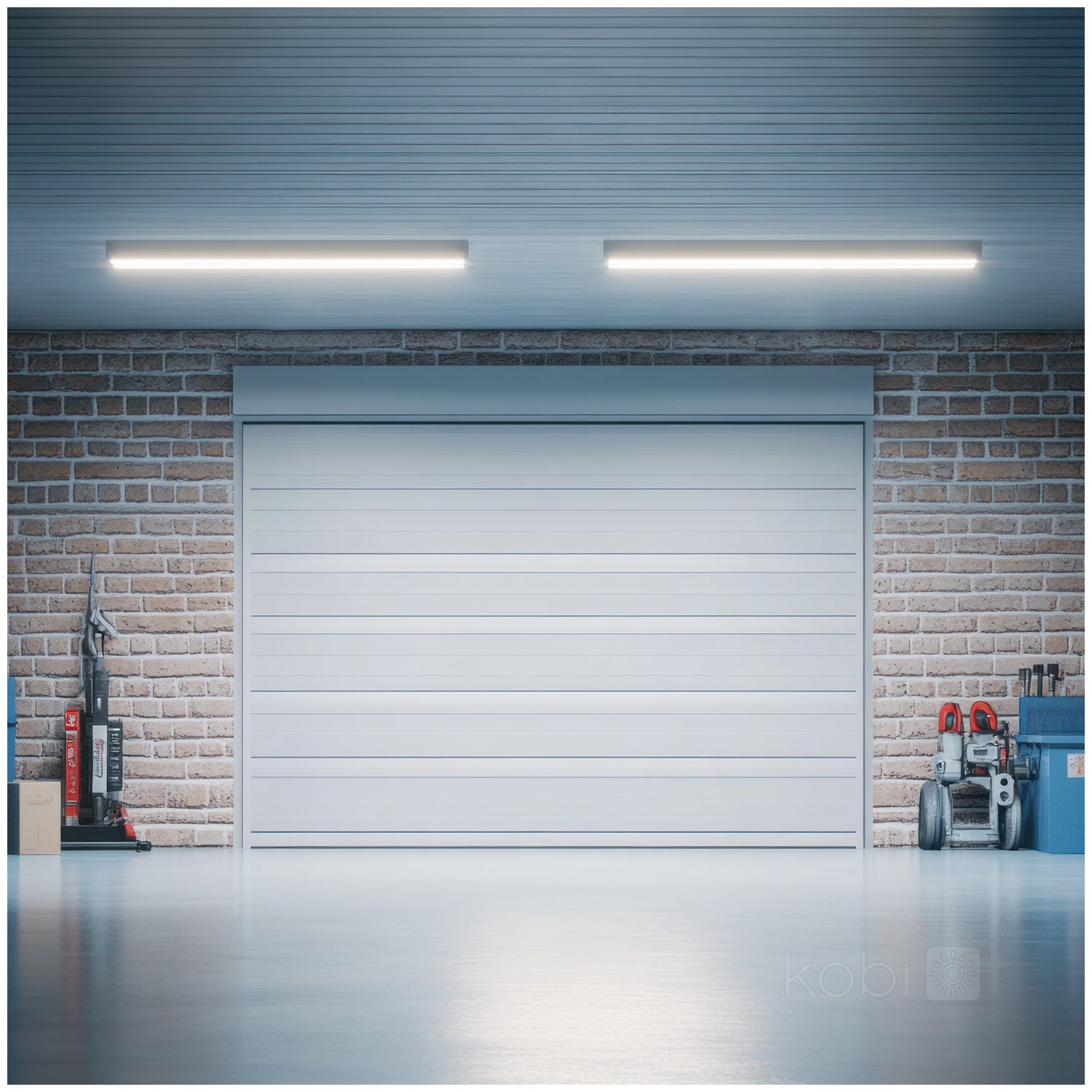 32W 4000K LED-120cm fluorescent tube luminaire LED-with 3200lm tubes - HERMETIC IP65