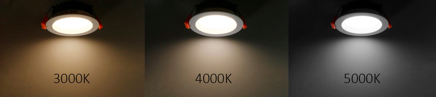 8W LED-alasvalo KAJO-01 harjattu teräs, ~700lm, 3-CCT 3000-4000-5000K, IP54, himmennettävä