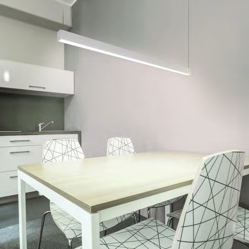 Keittiön LED-riippuvalaisin harmaa