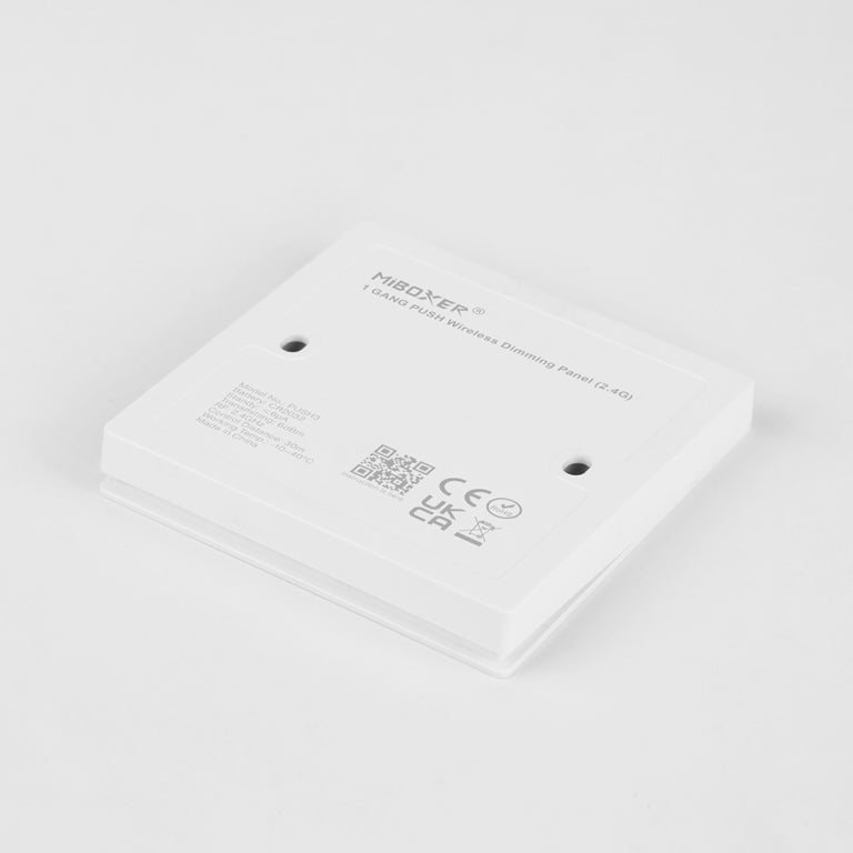 Langaton LED-himmennin 1-kanav. pinta-asennettava painikesäädin PUSH3 - Easy RF 2.4G