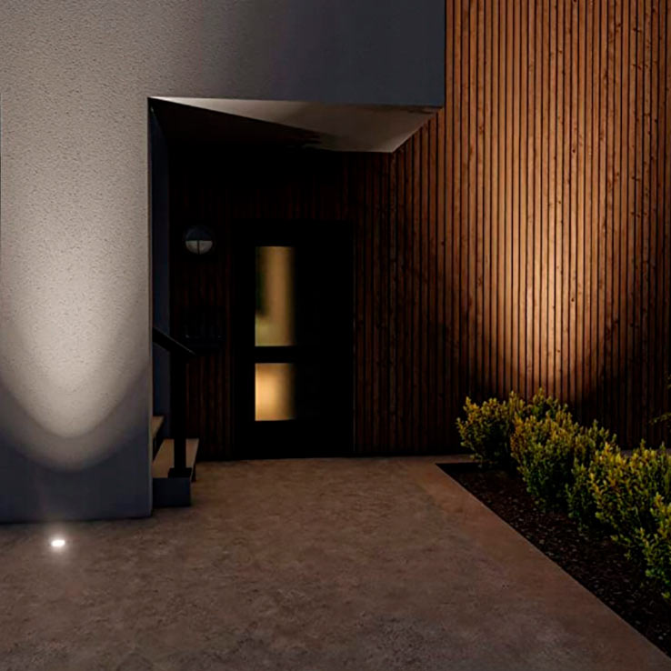 Ground and patio luminaire INGRESS round IP67