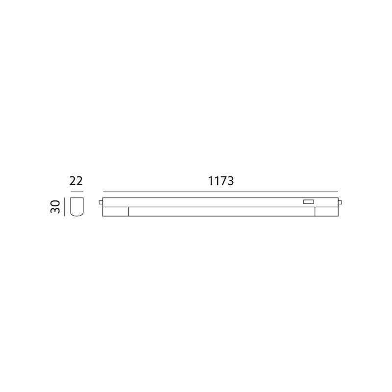led-yleisvalaisin-14W-mitat