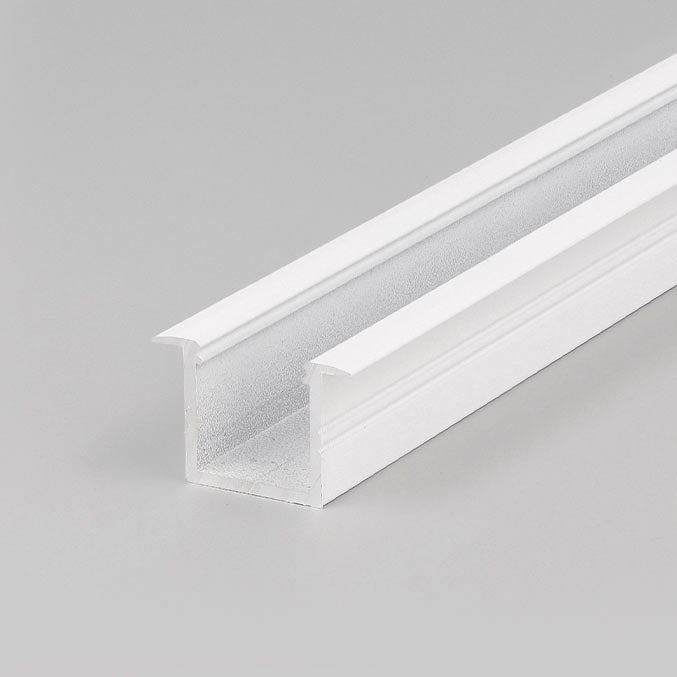NELIÖ-UPPO16 LED-profiili uppoasennus valkoinen