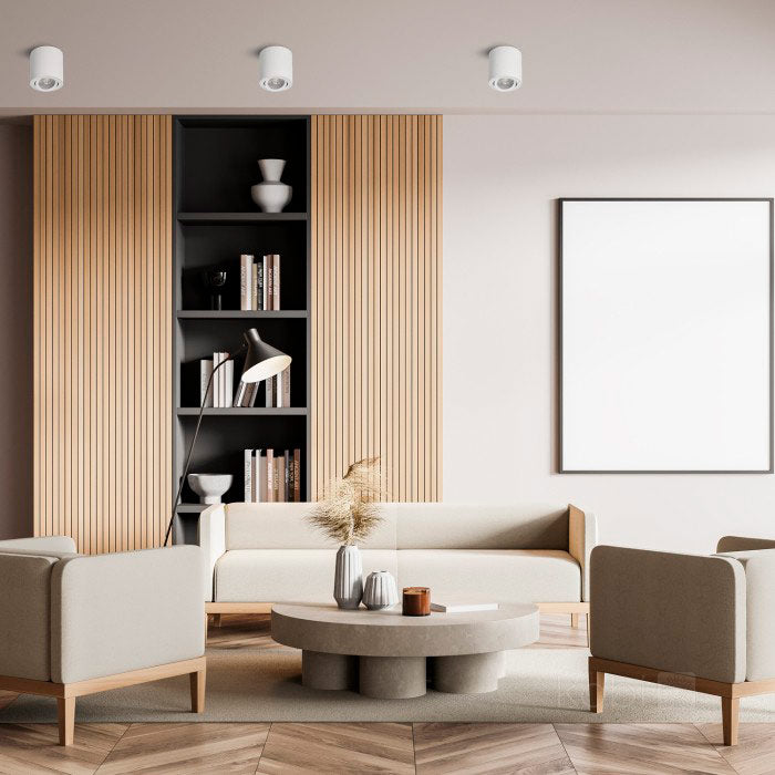 Ceiling light OH36 GU10 max. 35W white, round