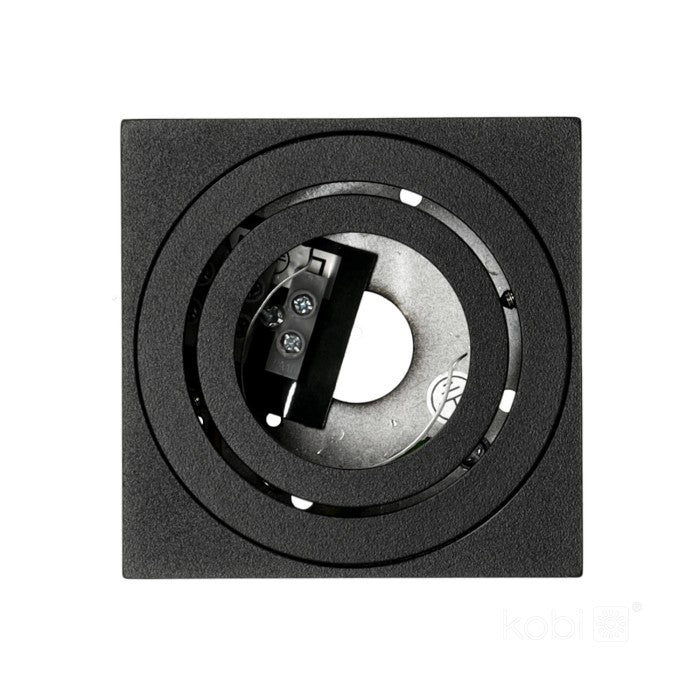 Ceiling light OH37 GU10 max. 35W black, square