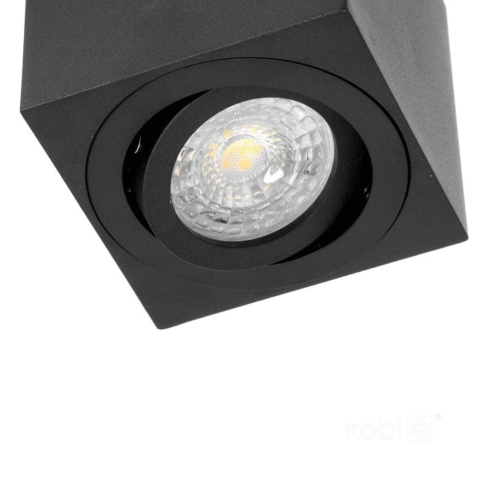 Ceiling light OH37 GU10 max. 35W black, square