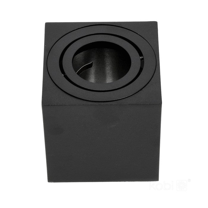 Ceiling light OH37 GU10 max. 35W black, square