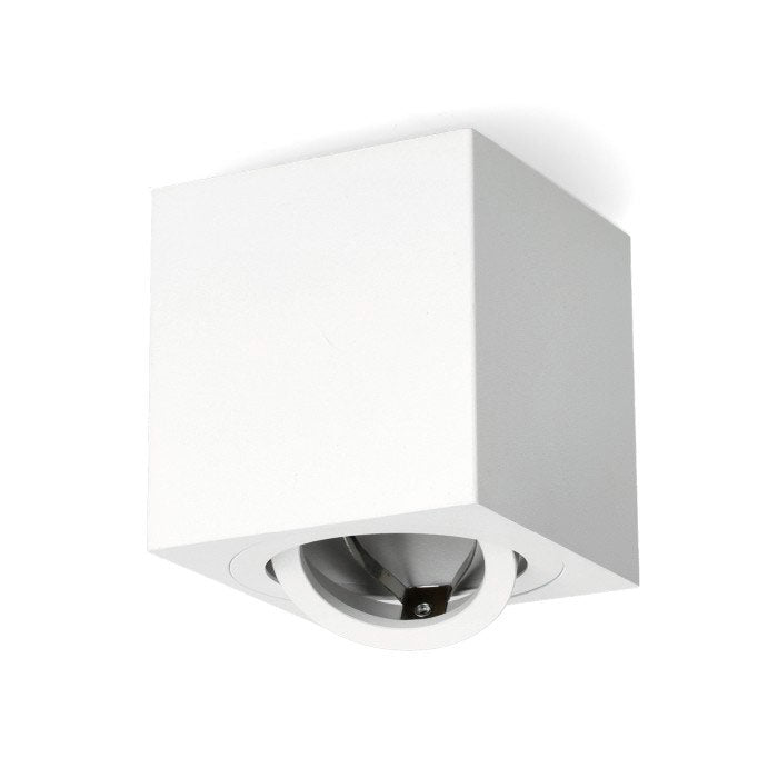 Ceiling light OH37 GU10 max. 35W white, square