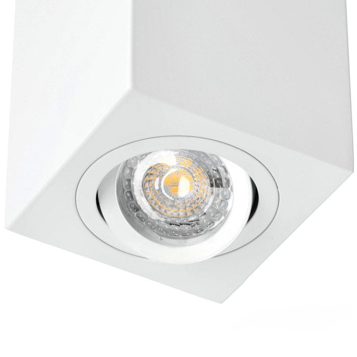 Ceiling light OH37 GU10 max. 35W white, square