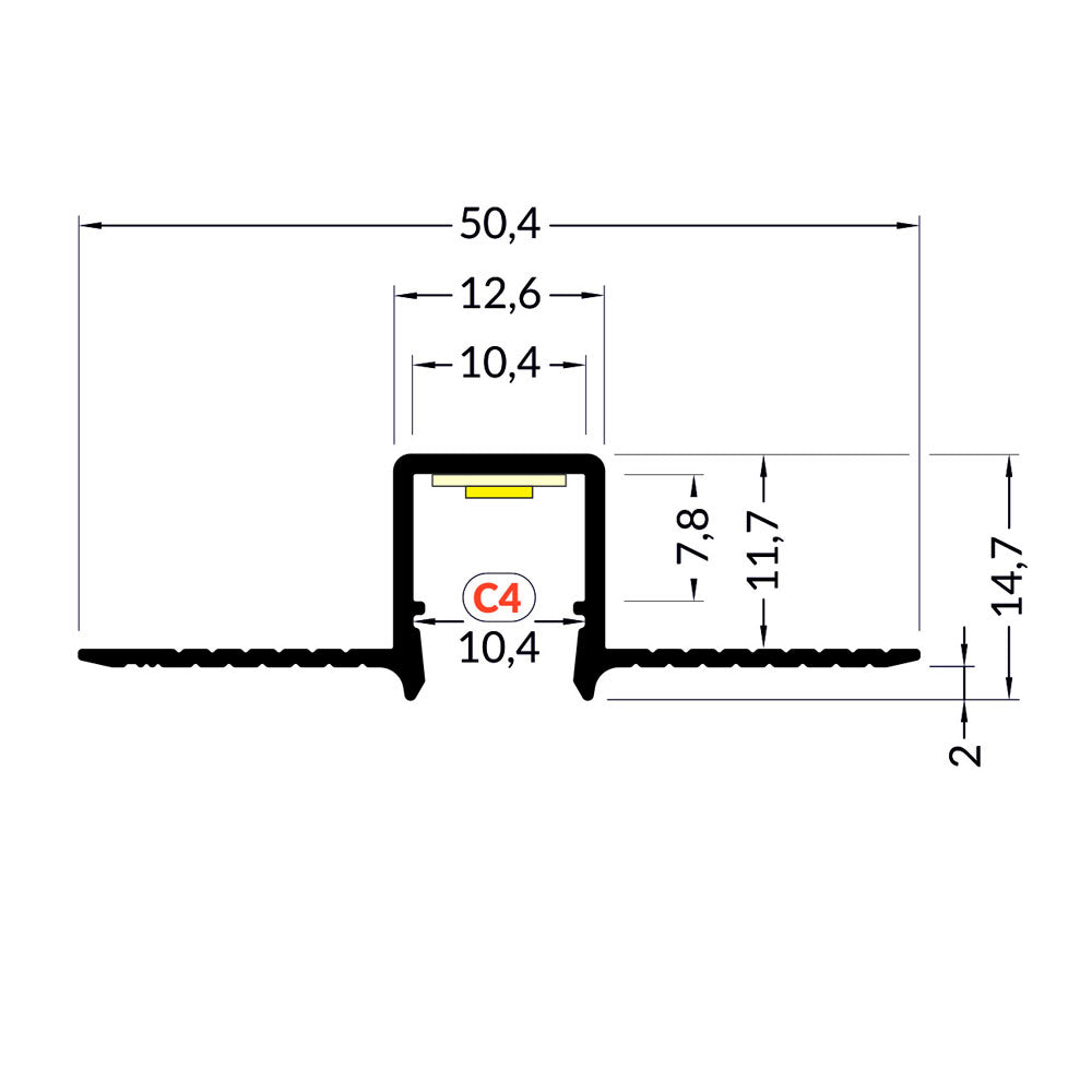 piilo10-led-profiili-kehyksetön-trimless-mitat