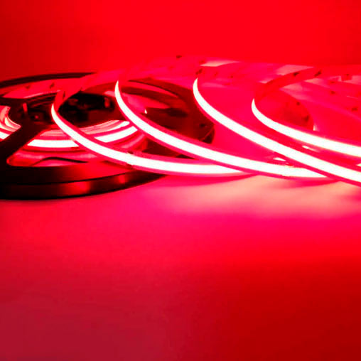 punainen-led-valonauha-pisteeton-cob-11w-24v