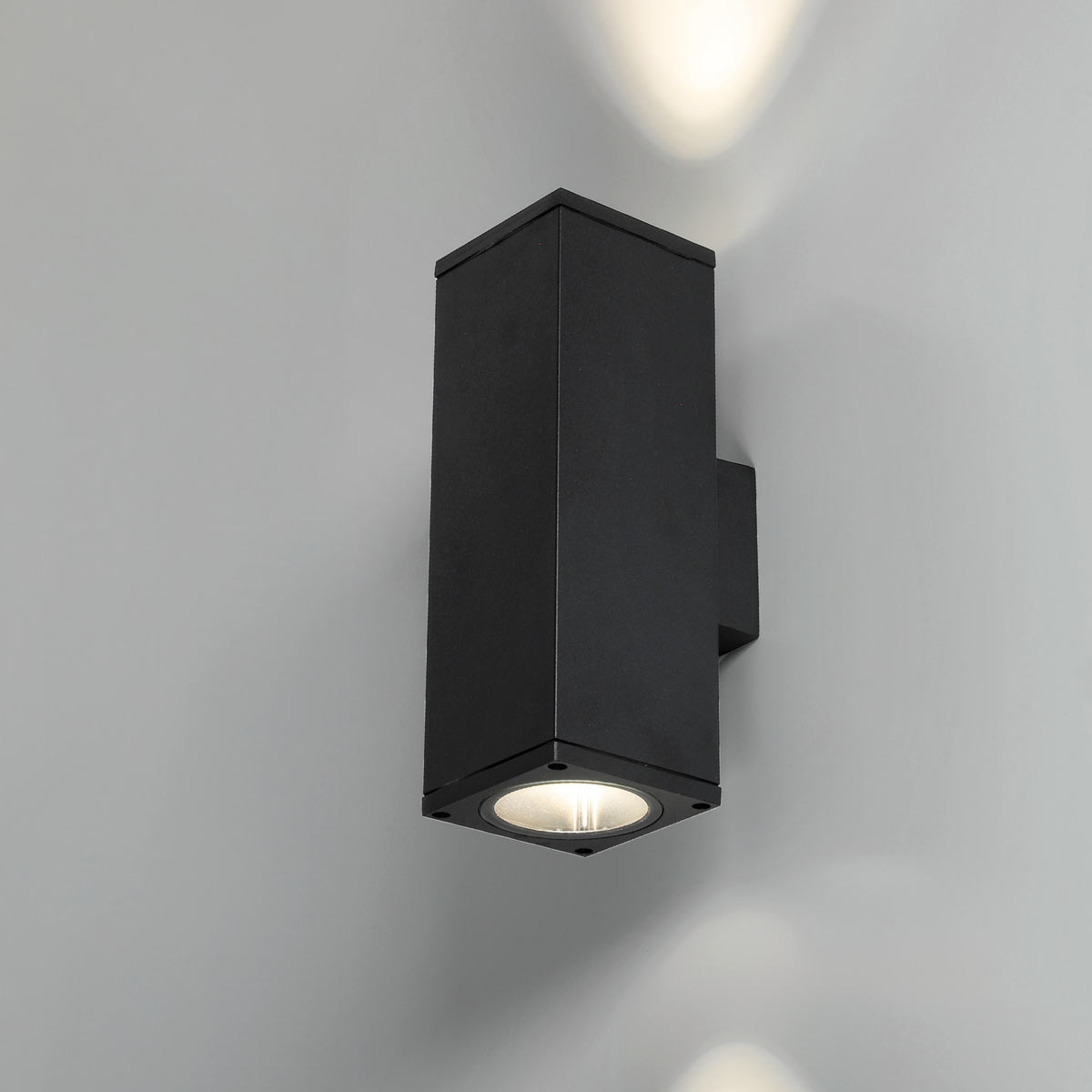 LED-Wall luminaire QUERK 4 up/down, black IP54