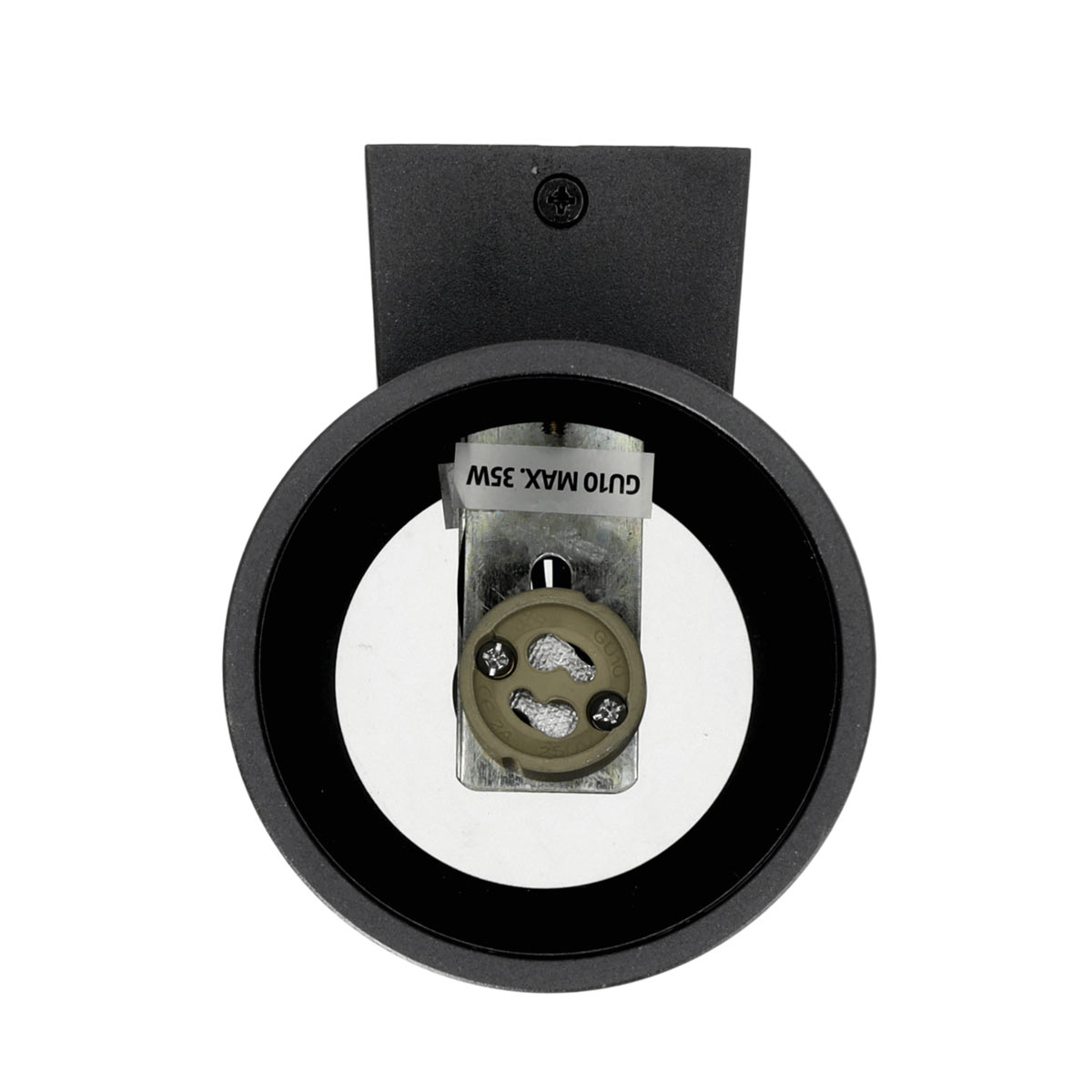 LED-vägglampa QUERK 5 upp/ner, svart IP54