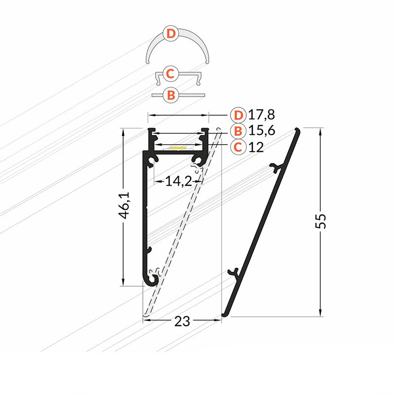 seinä12-profiilin-mitat
