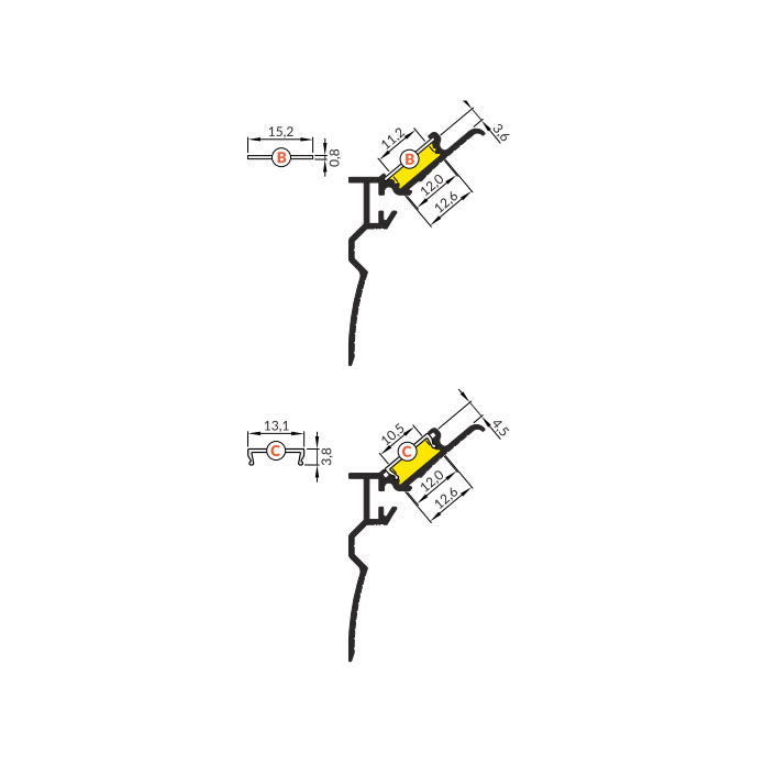 sileä12-led-profiilin-diffuusorit