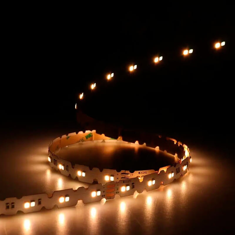 sivulle-taipuisa-cct-16W-24V-led-valonauha-tunable-white-s-type