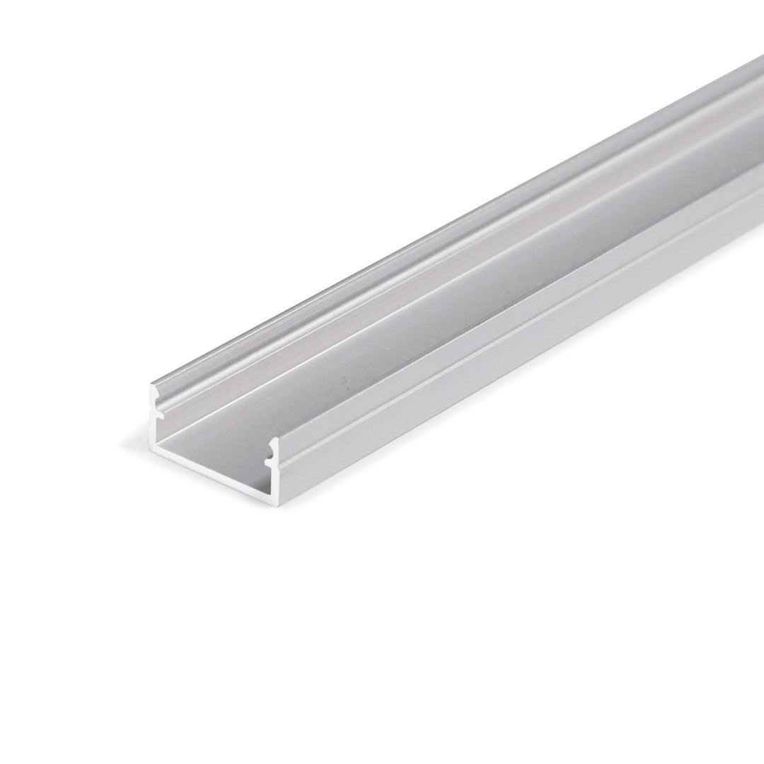 Paketin profiili: SUORA12 LED-alumiiniprofiili 2 m