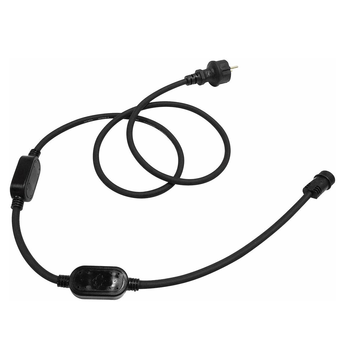 Tasasuuntaaja/virransyöttökaapeli 230V LED-nauhalle