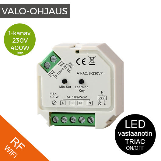 triac-on-off-vastaanotin