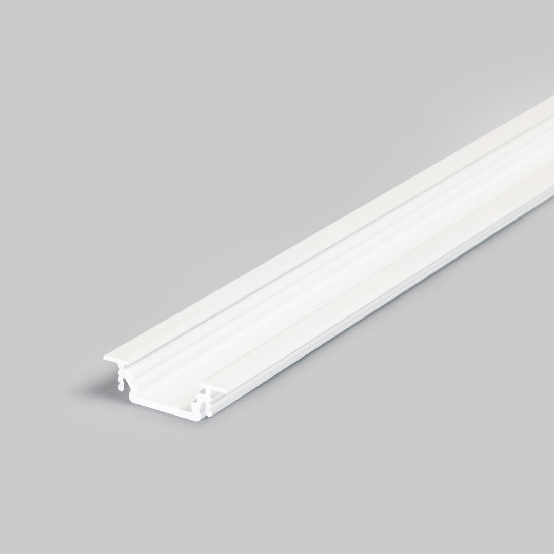 URA10 uppoasennettava LED-profiili valkoinen