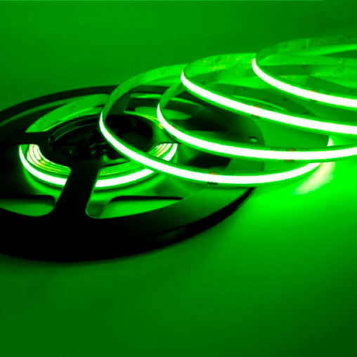 vihrea-led-valonauha-pisteeton-cob-11w-m-24v