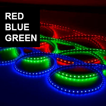 Siniset-punaiset-ja-vihreat-yksiväriset-led-nauhat