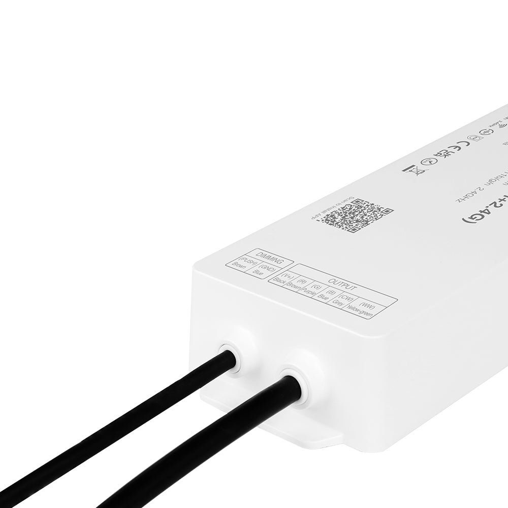 150W 24V muuntaja IP67 + 5in1 -vastaanotin kaikille 24V LED-nauhoille RGB+CCT WL5-P150V24 - Smart LED 2.4G WIFI (Alexa/Google Assistant)