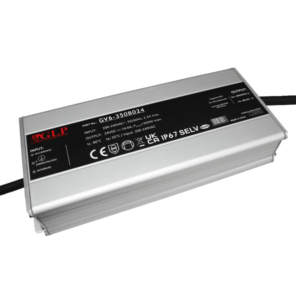 350W 24V LED power supply, IP67