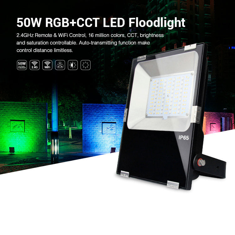 50W RGB+CCT LED-valonheitin IP65