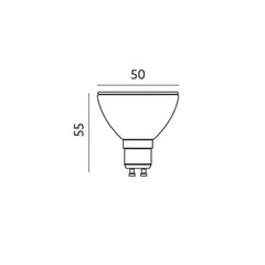 5w-GU10-polttimo-samsung-mitat