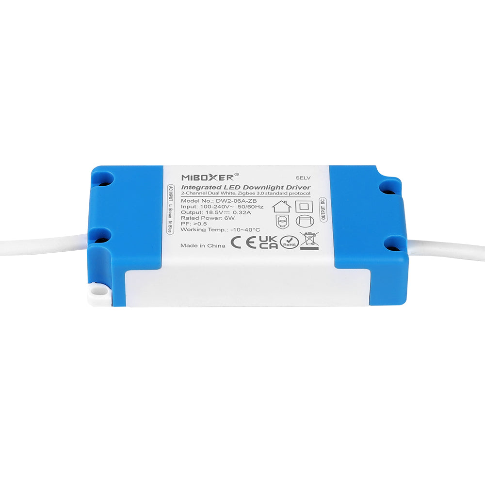 6W-zigbee-led-alasvalo-cct-saadettava-varilampotila-2700-6500K-CRI90-muuntaja