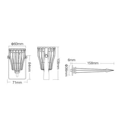 6w-rgb-cct-puutarhavalaisin-ip66-mitat